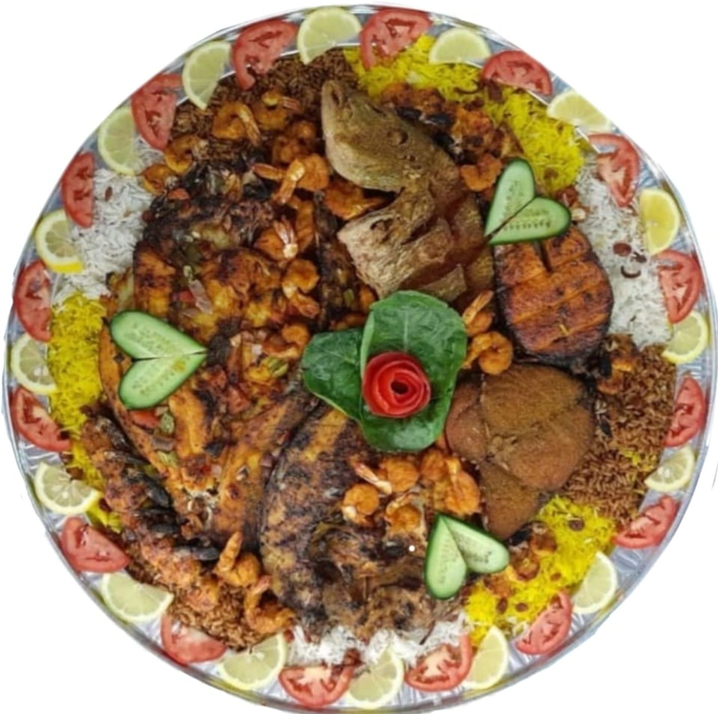 صحن بحري مشكل