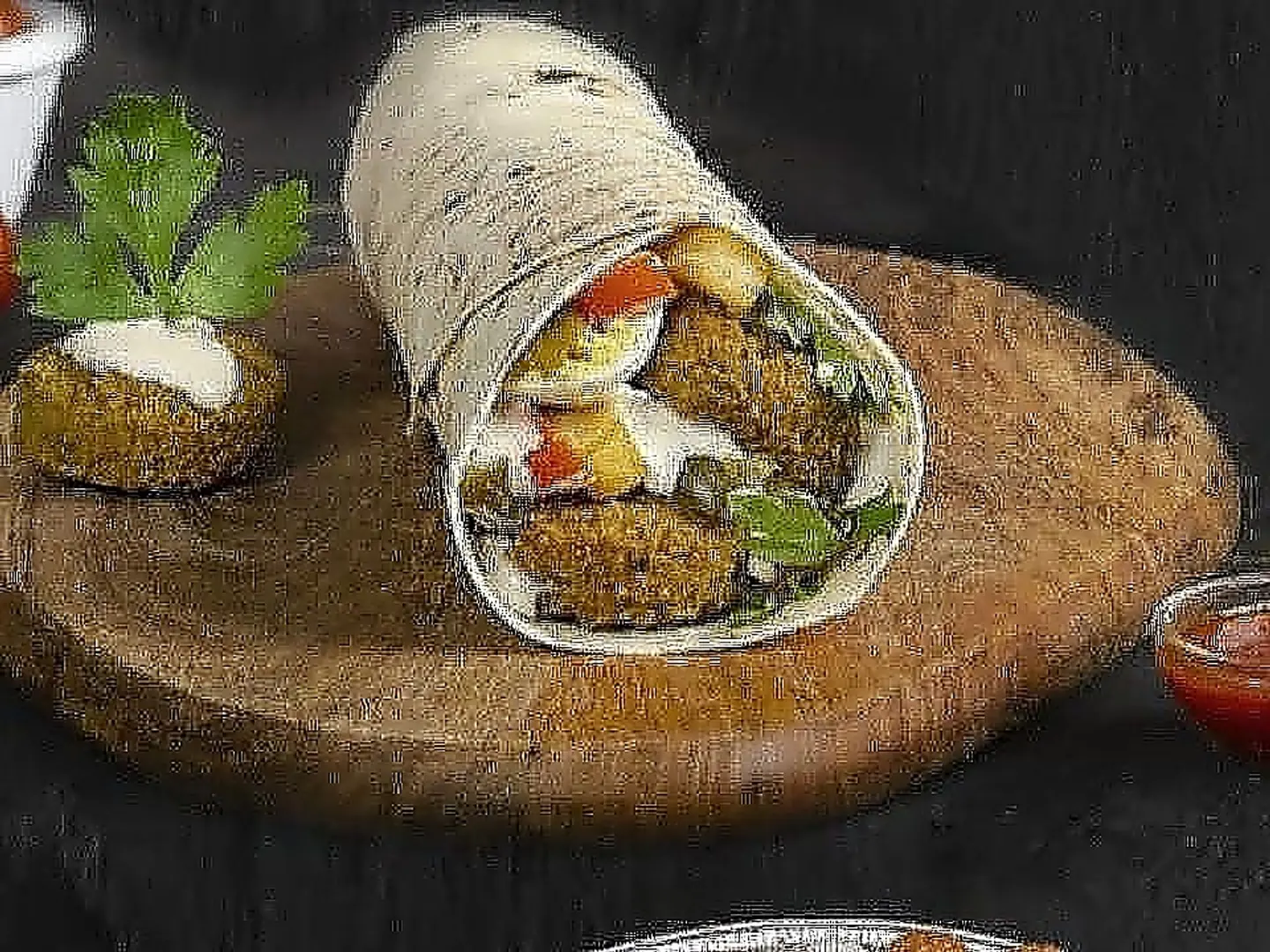 سندوتش فلافل صبه