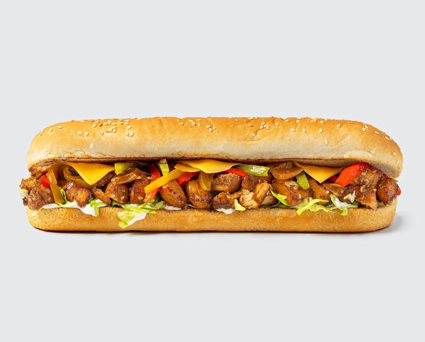 ساندوتش فهيتا ميكسيكانو مع صوص الأفوكادو