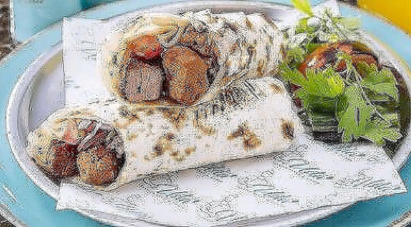 ساندوتش اوصال لحم