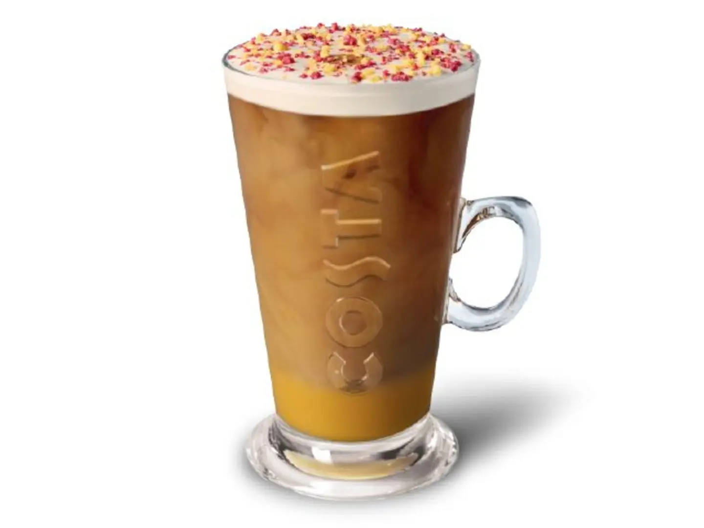 سبانش لاتيه بالزعفران