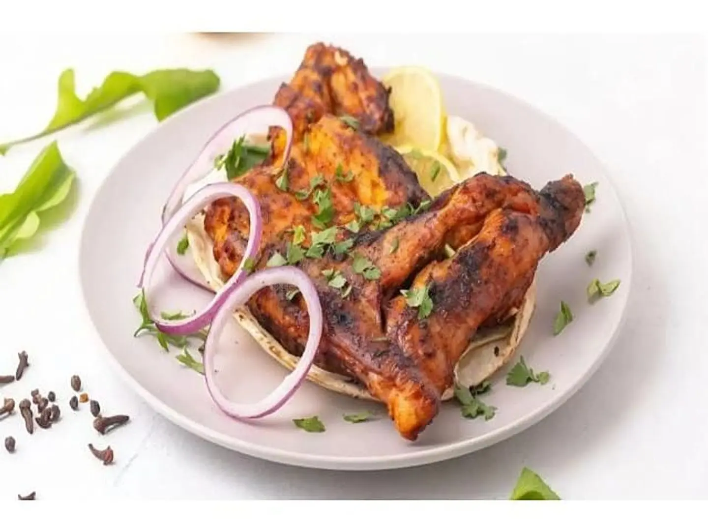 1/2 دجاجة فحم