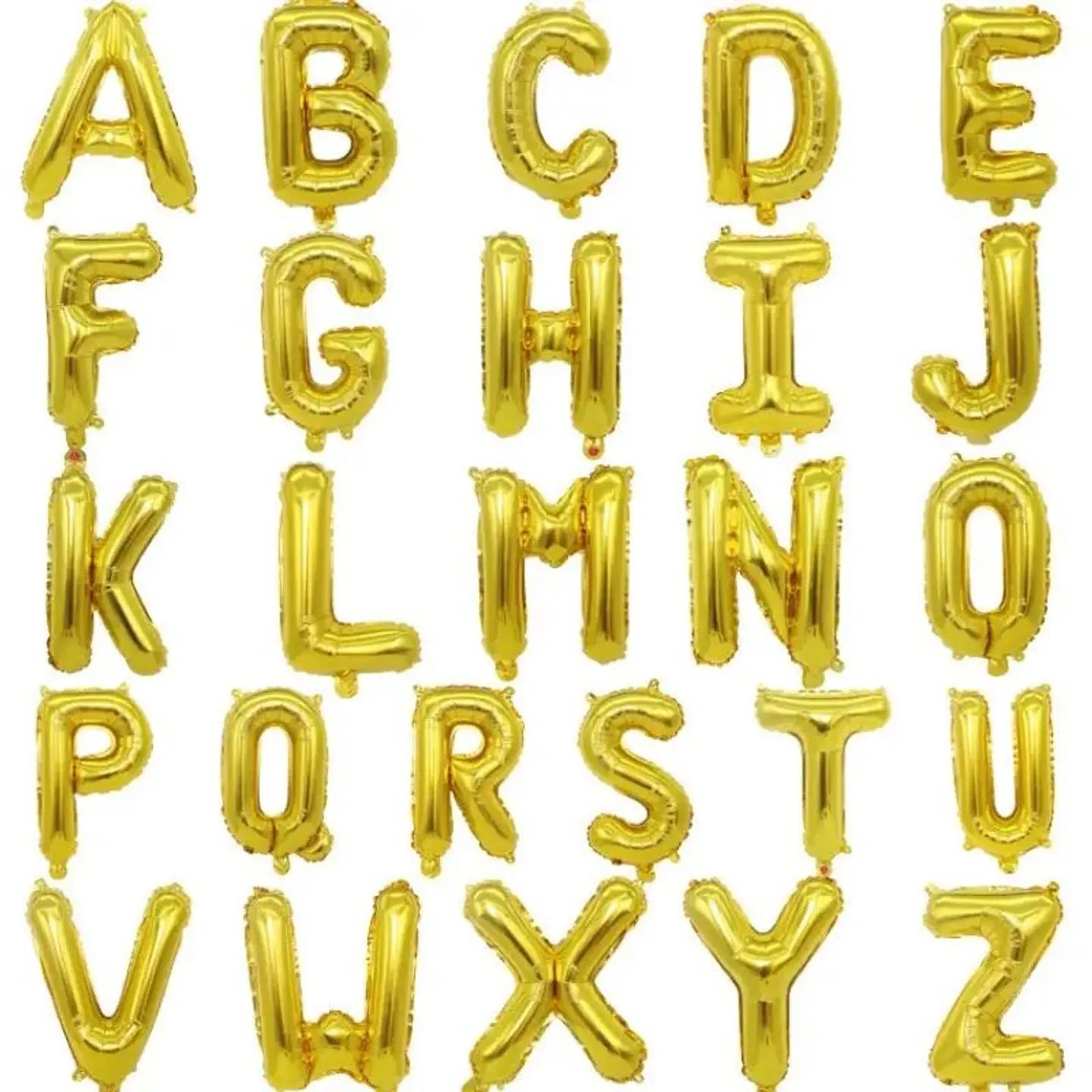Gold Helium Letters