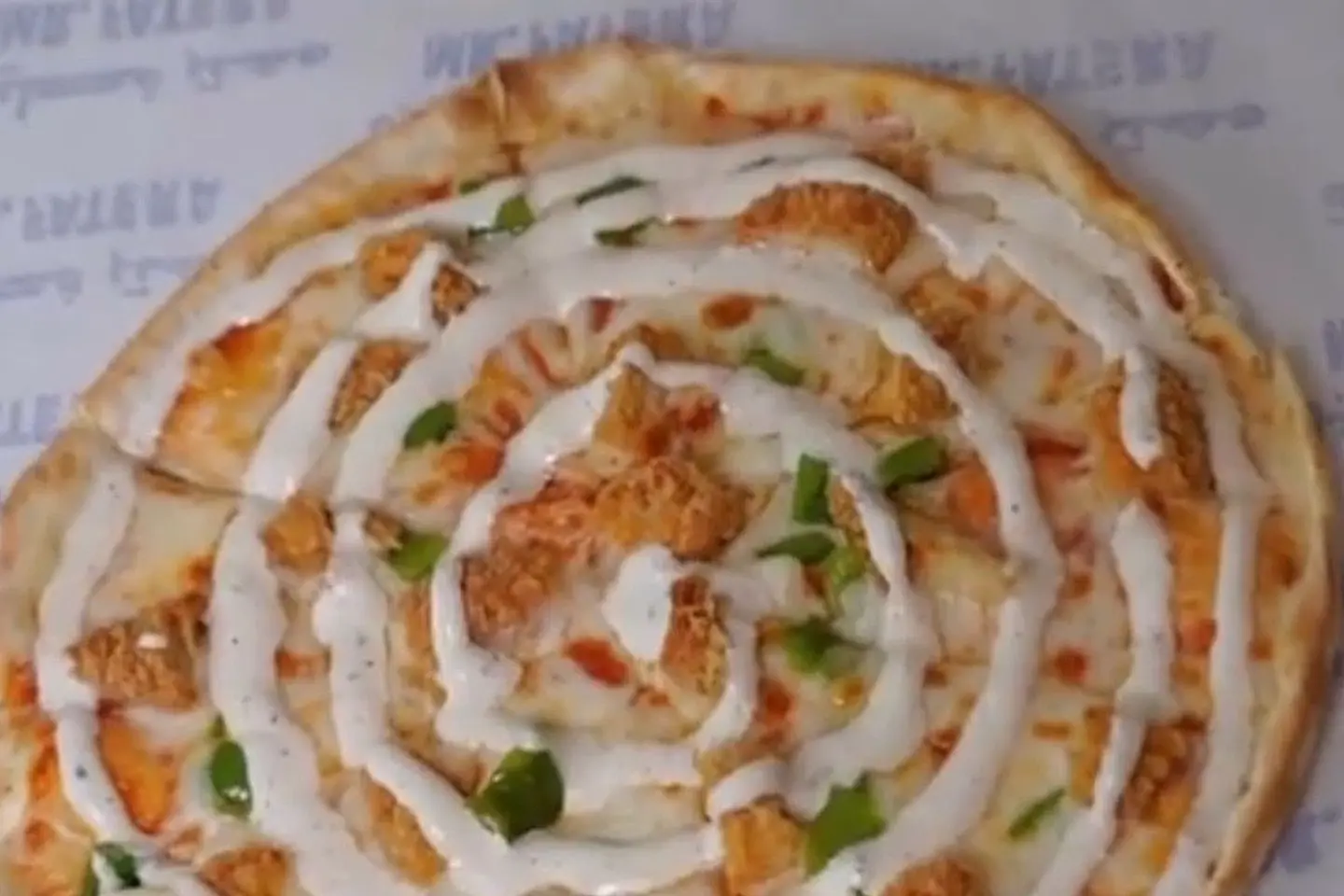 Chicken Strips Pizza