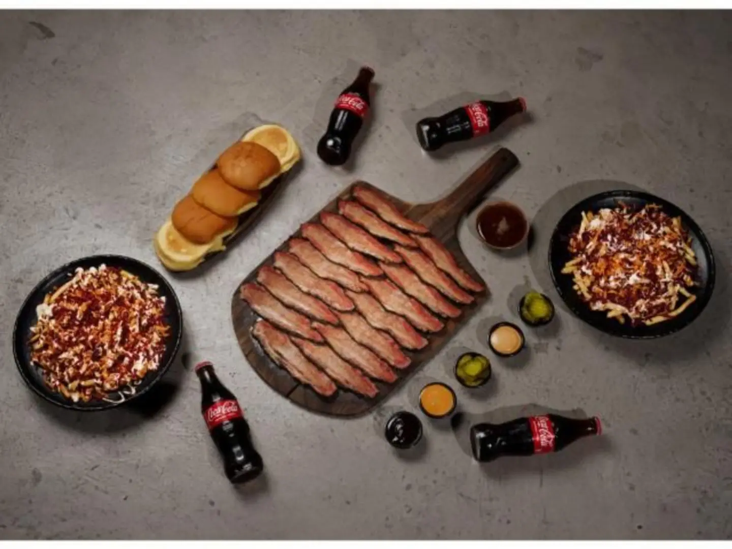 Brisket Meal For Four Persons