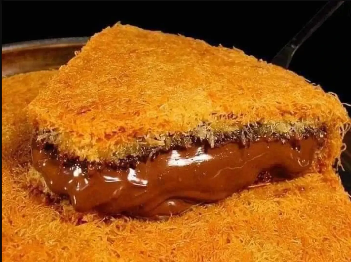 Kunafa With Nutella