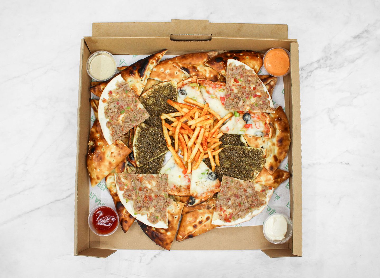 Large Size Mix Pastries Box