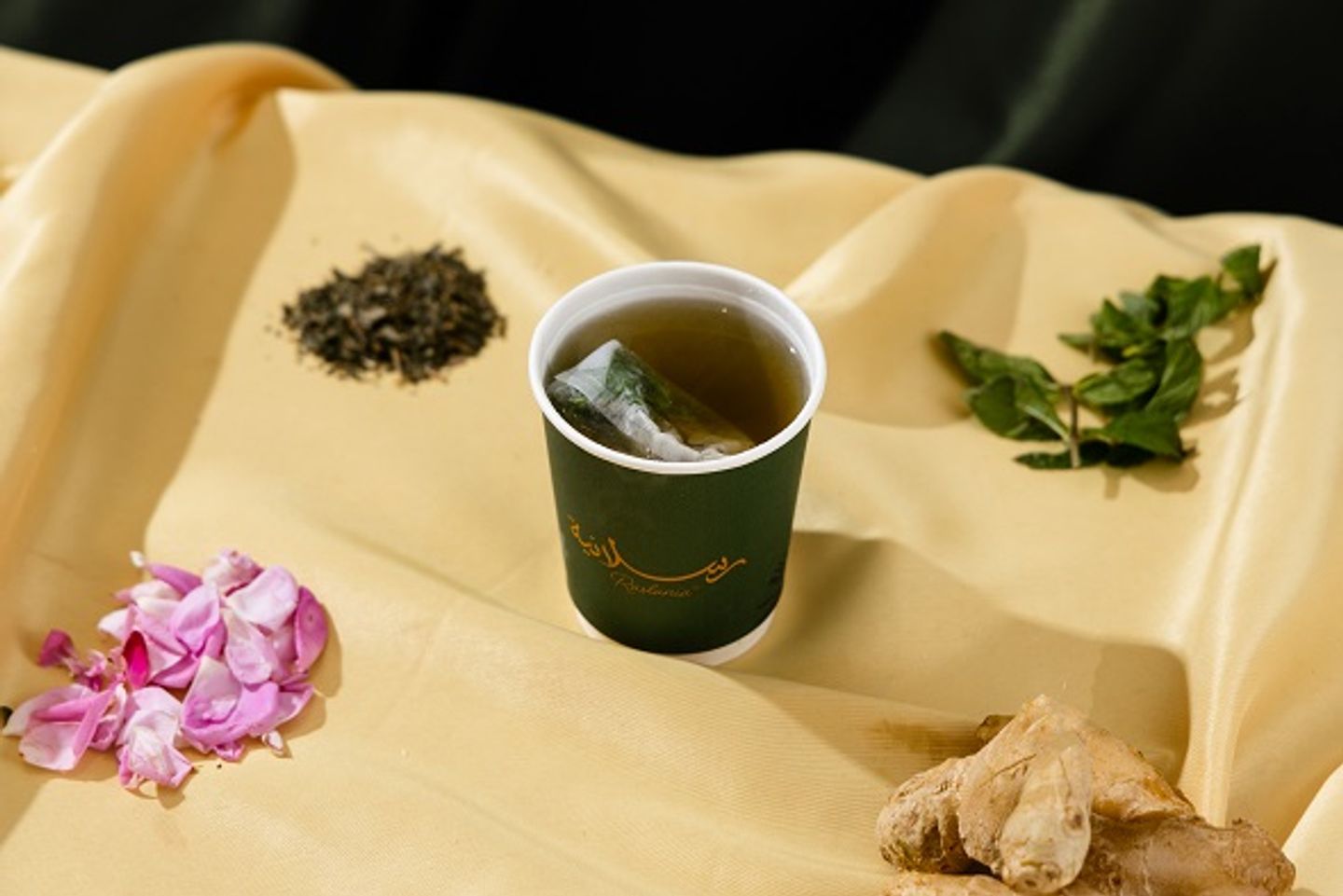 شاي أخضر منكهة