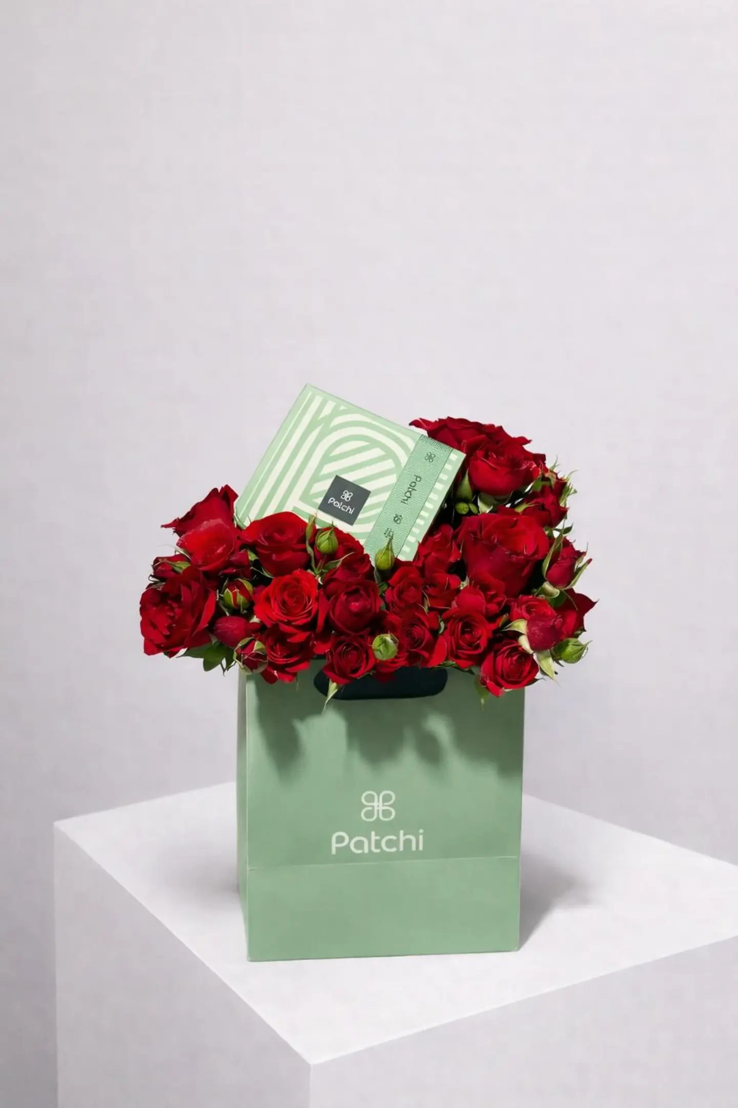 Rose With Patchi Chocolate 7