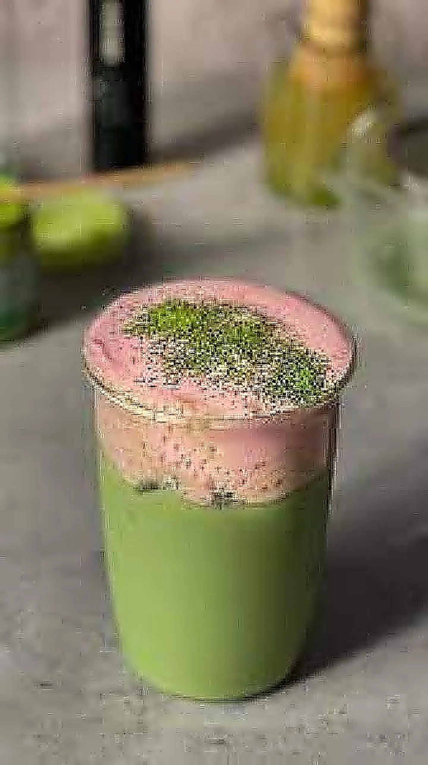 ماتشا بالفراولة