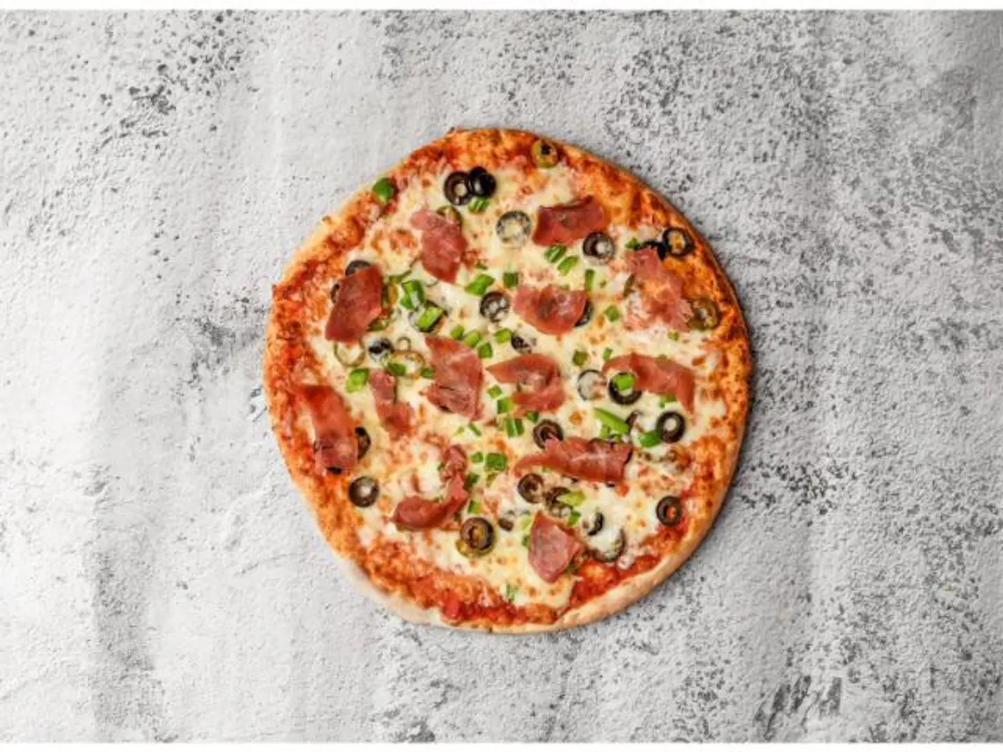 Pizza With Basturma