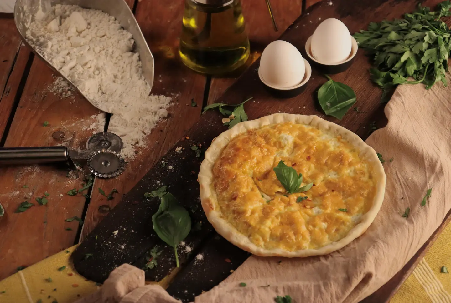 فطيرة بيض