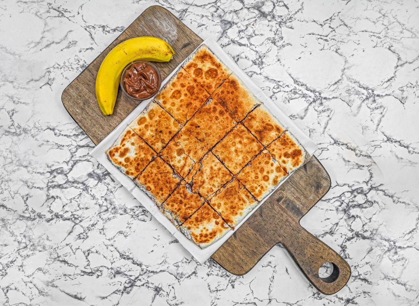 جبنة موزريلا  مع الموز
