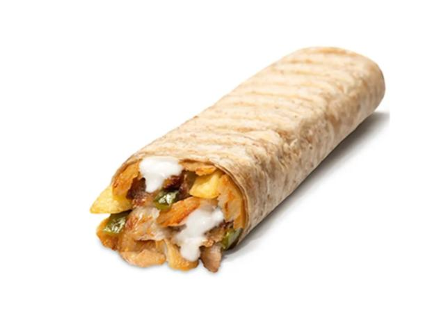 شاورما صاروخ خبز أبيض بالجبن