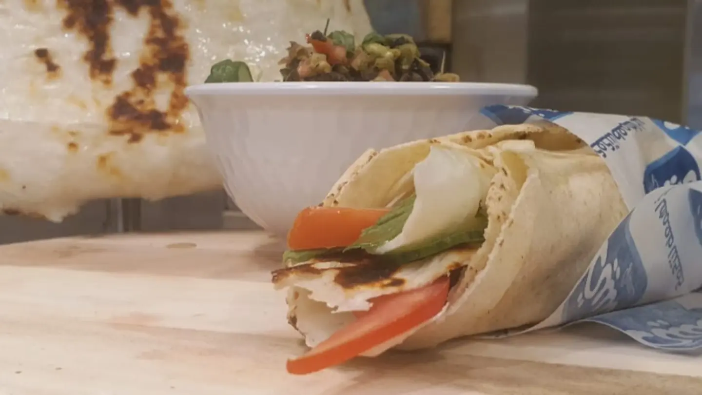 Shawarma Cheese Pesto Sauce