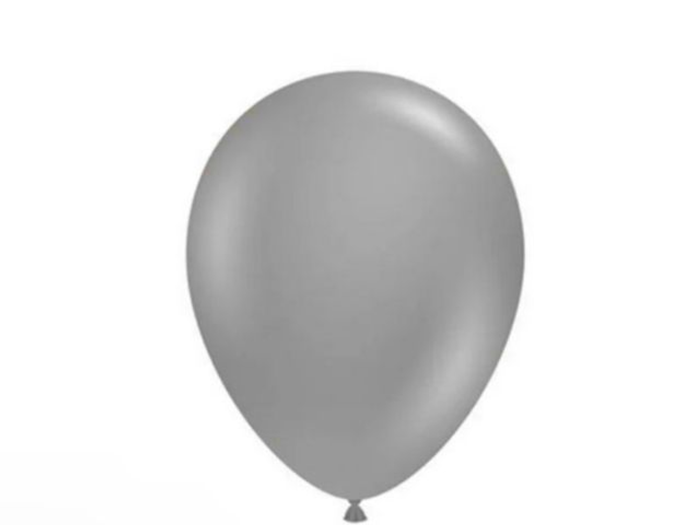بالون فضي