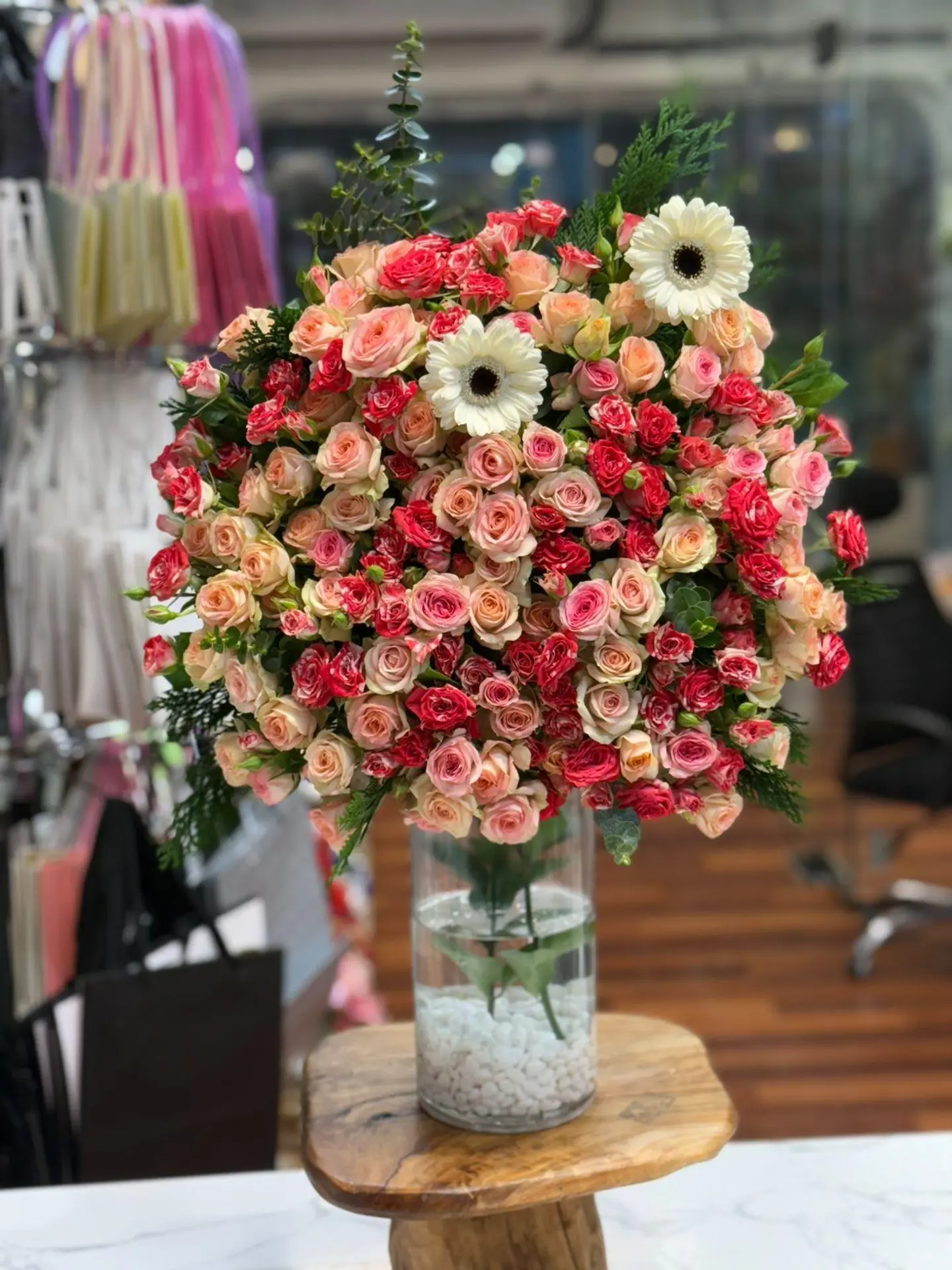 Happy Floral Vase