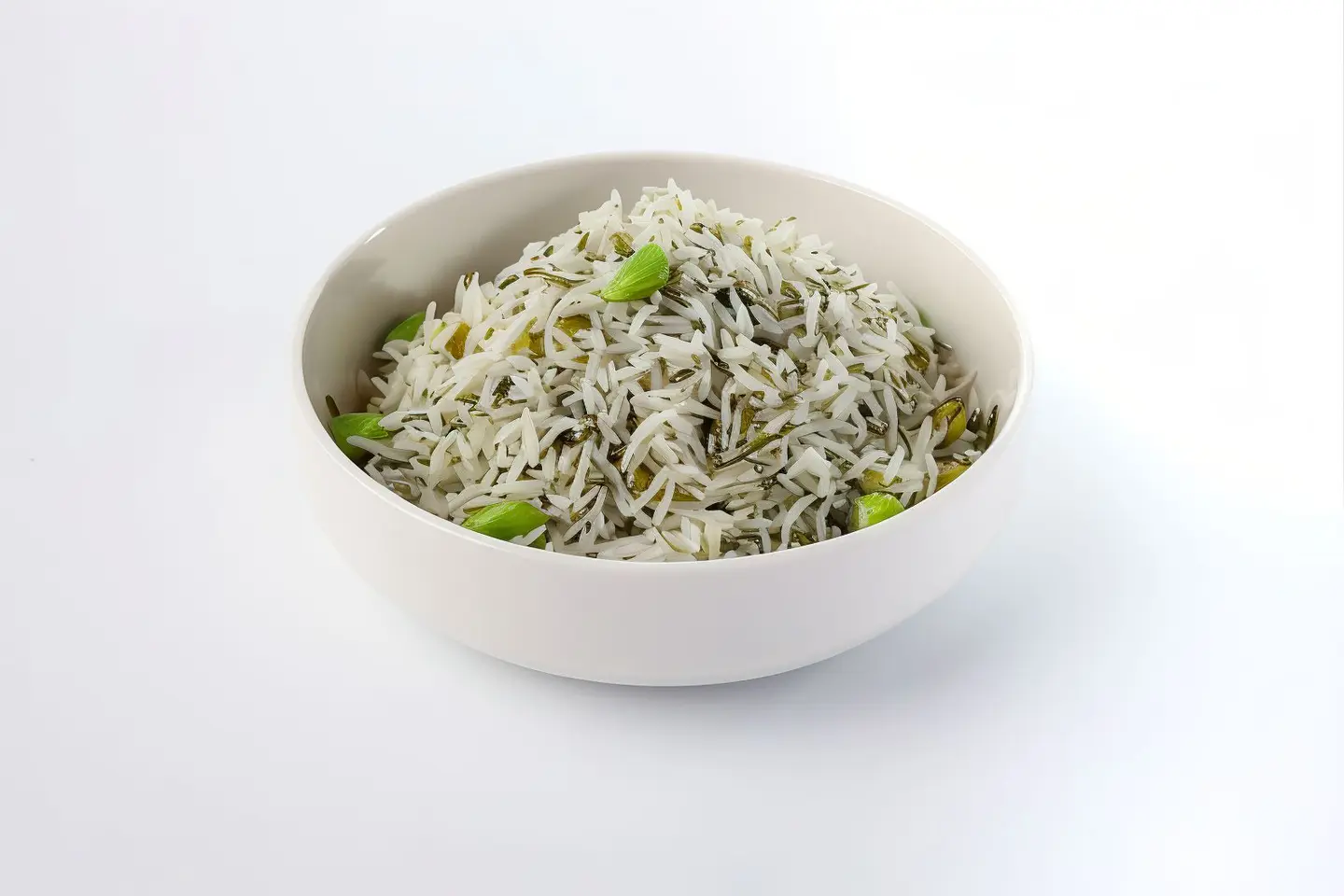 أرز اخضر باقالي