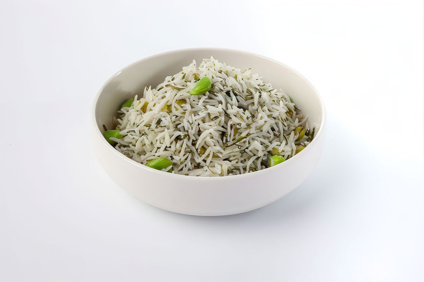 أرز اخضر باقالي