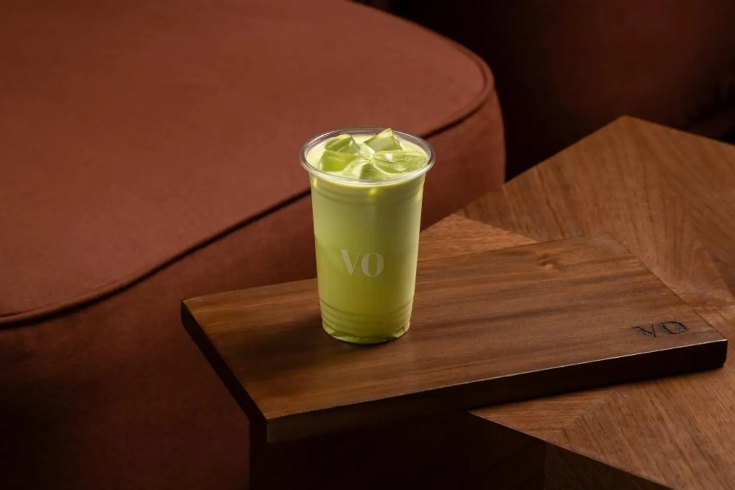Cold Matcha Rose Berry