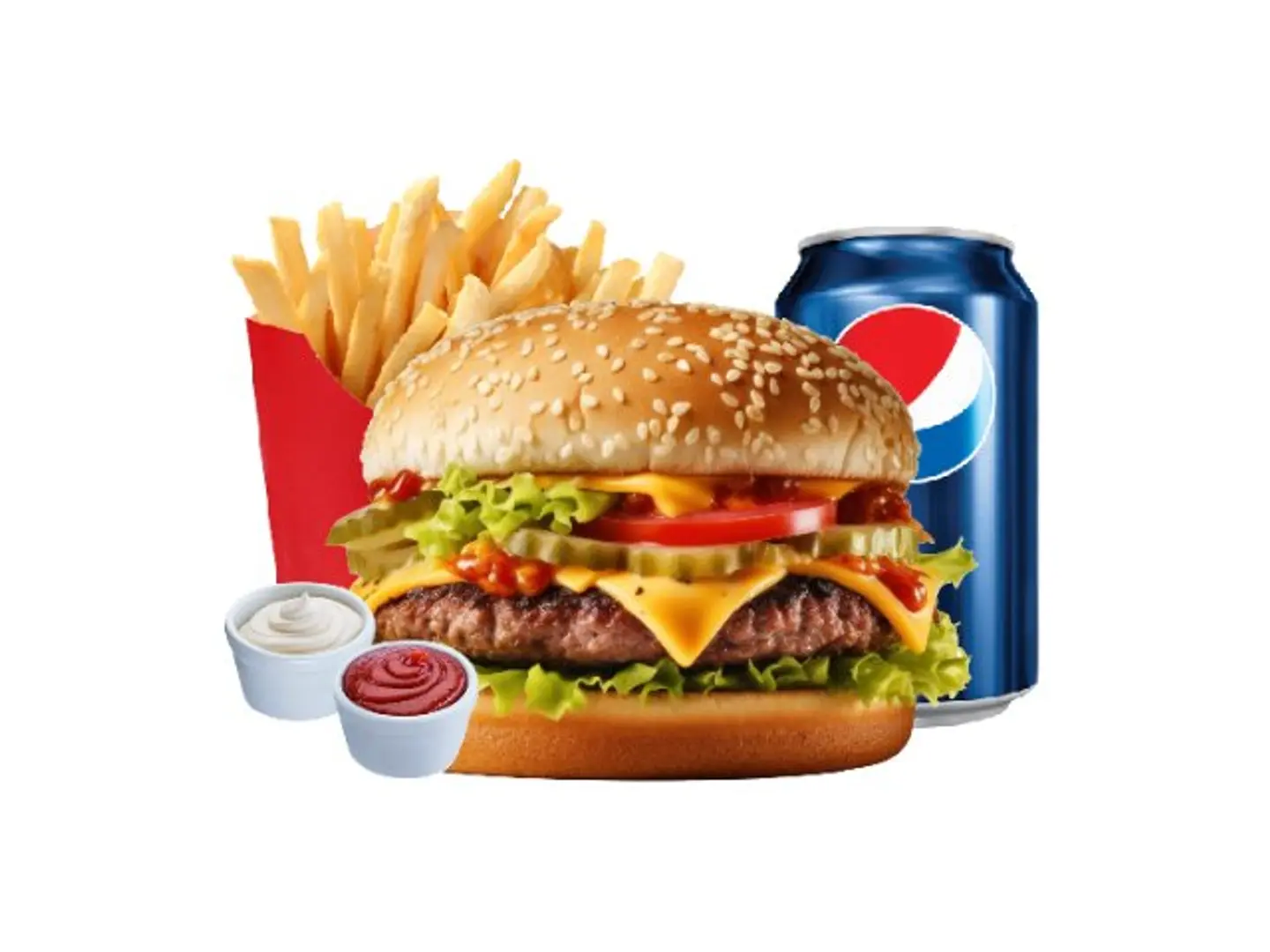 Beef Burger Meal