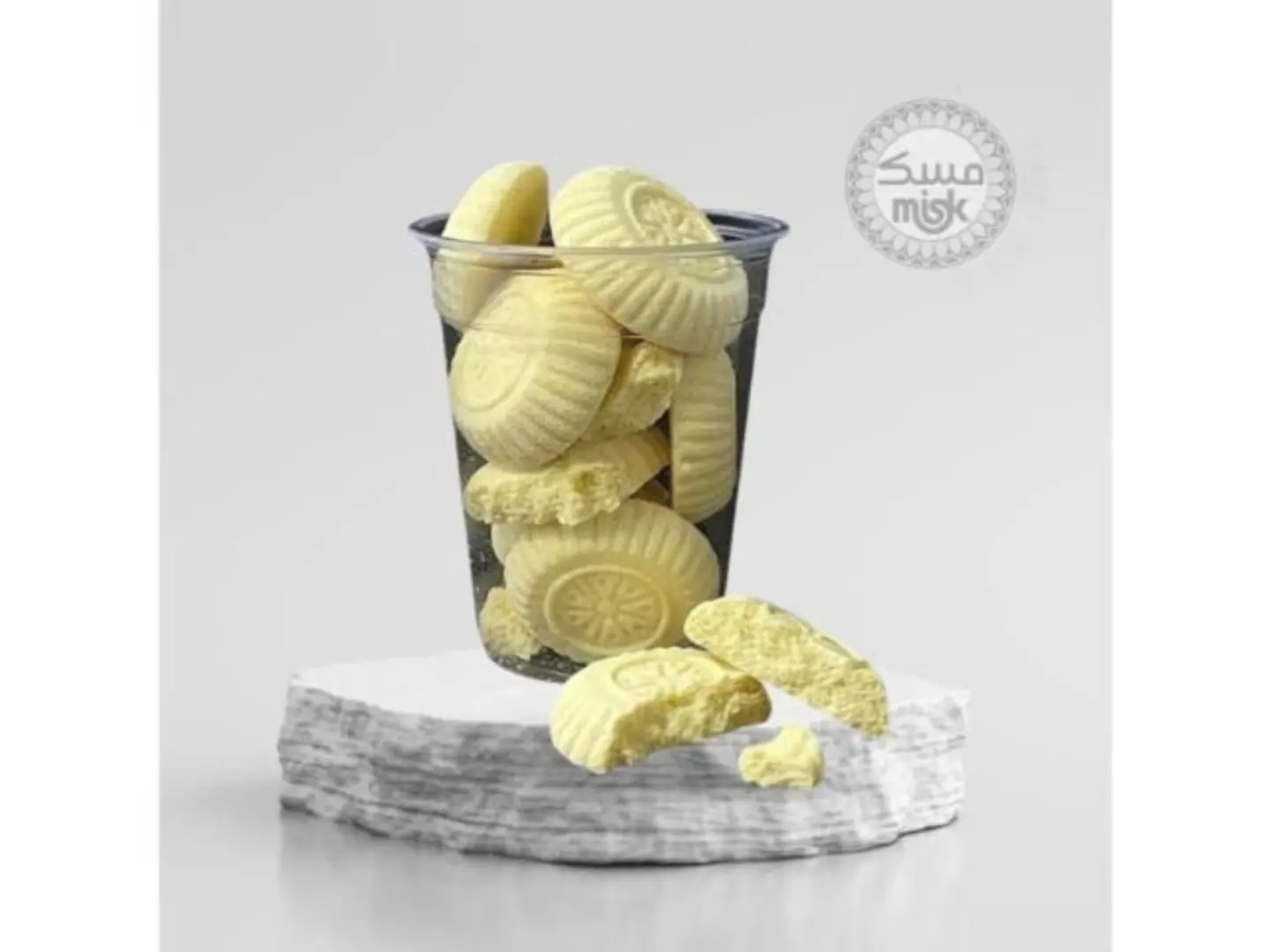 اقط بقري طري 6 قطع