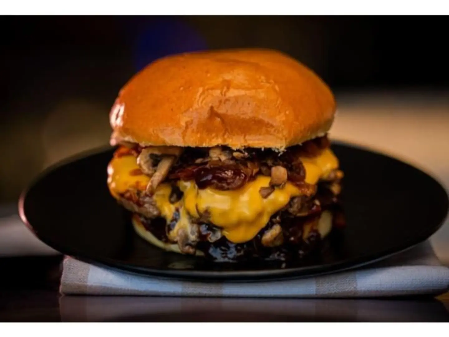 Swiss Mushroom Burger