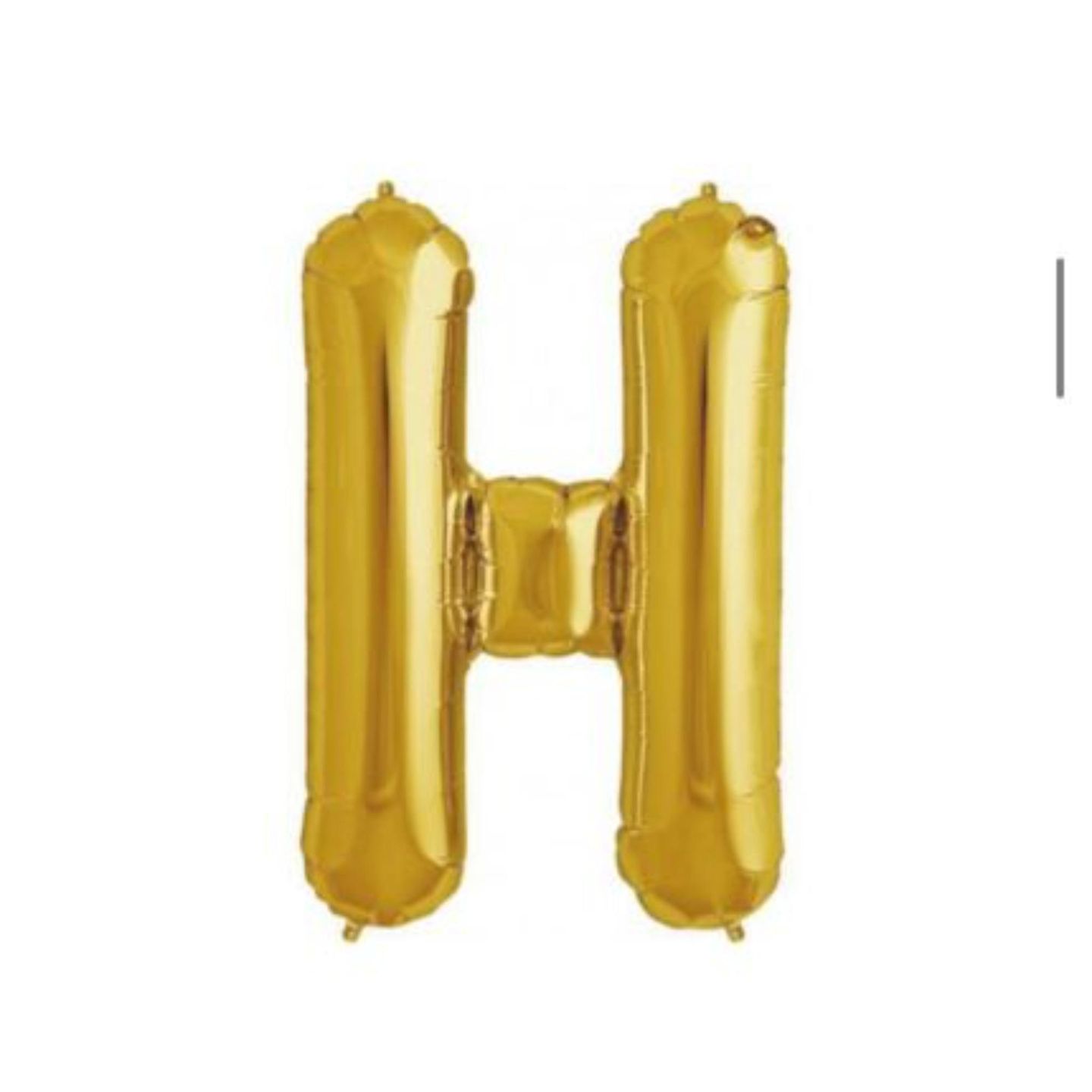 Letter H Gold