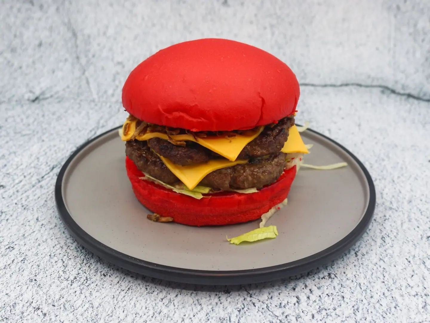 White Mushroom Burger