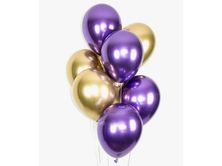 Crome Helium Balloons Bouquet