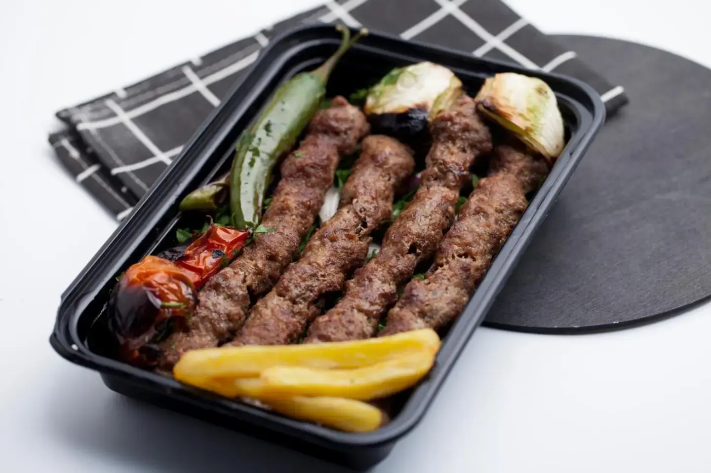 Meat Kebab For One Person