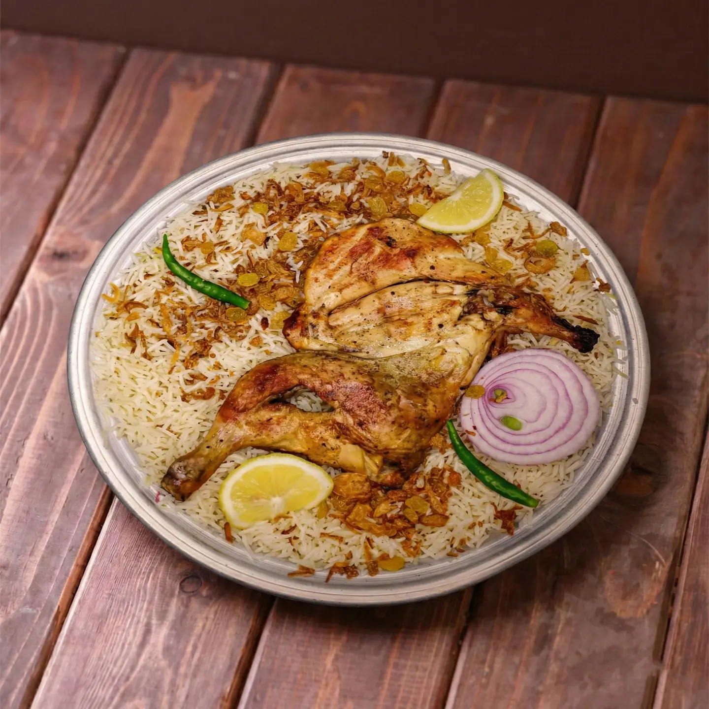 Chicken Madbi - Half A Chicken