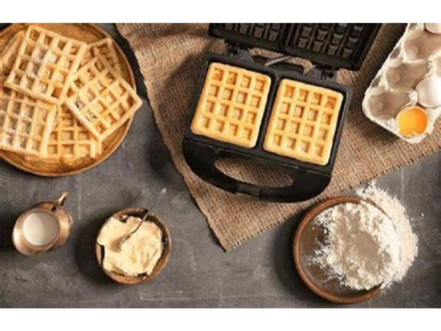 Protein Flour Waffle