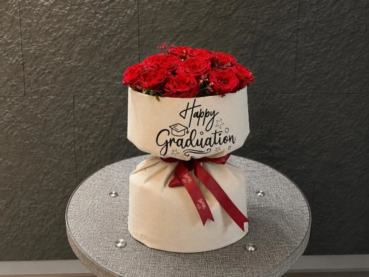 Red Graduation Bouquet
