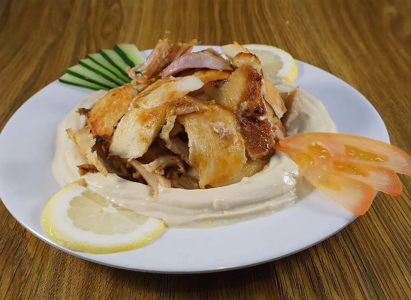 شاورما بالحمص