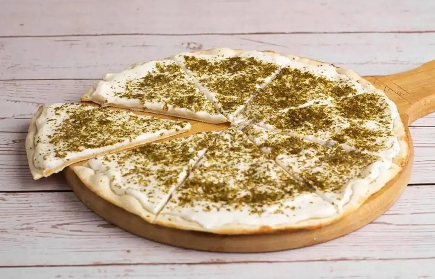Cheese And Thyme Pizza