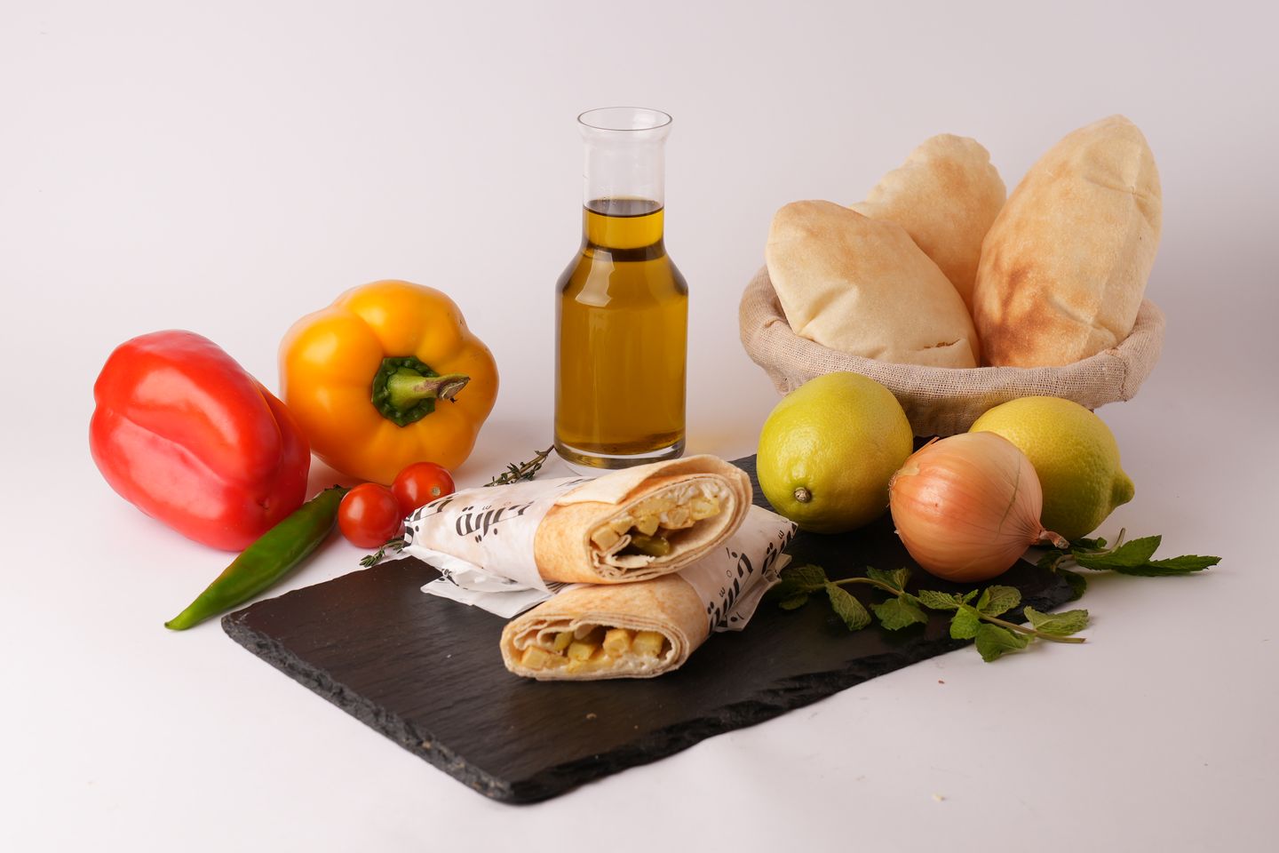 سادويش بطاطا مقلية