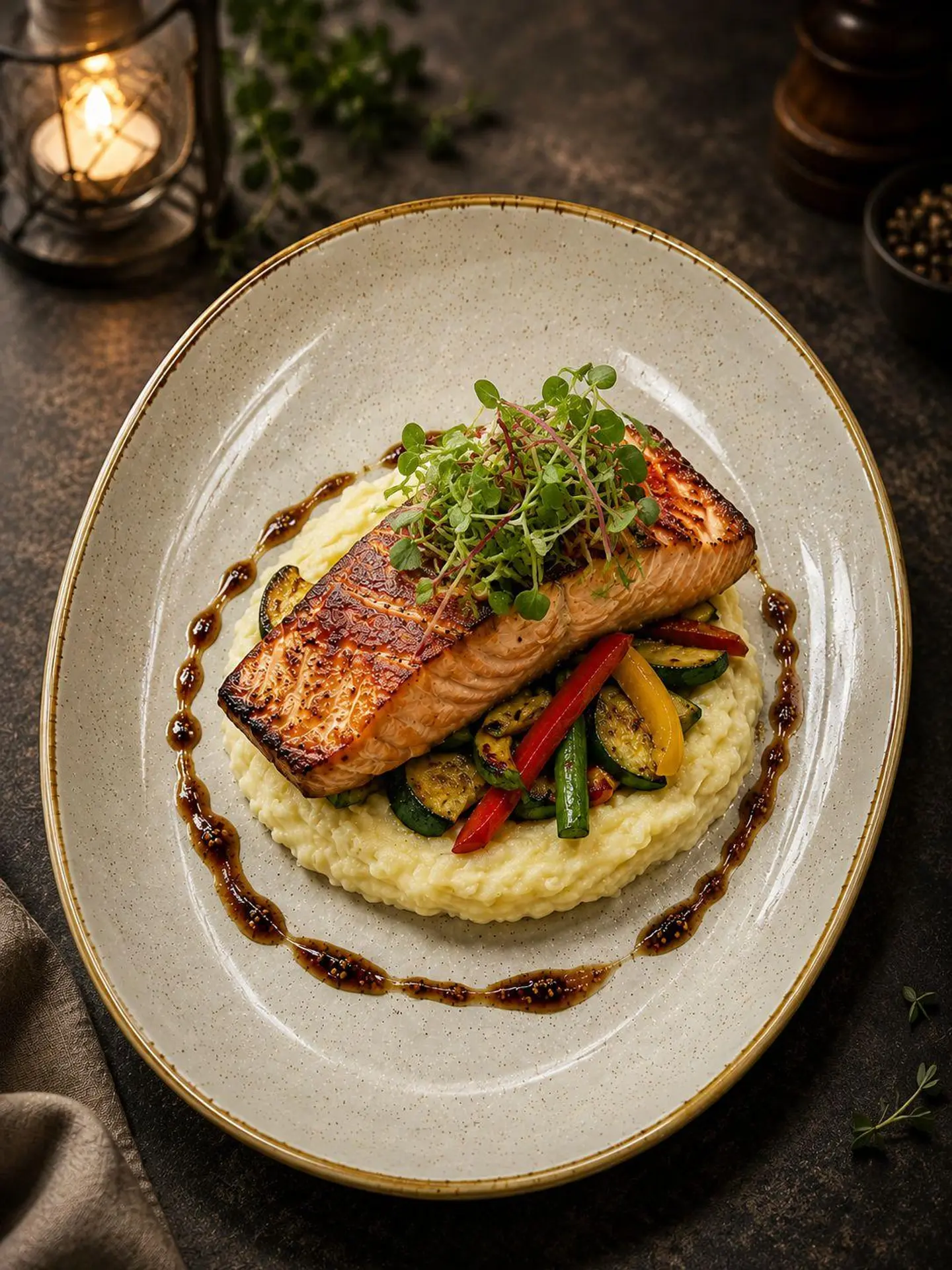 Salmon Grilled