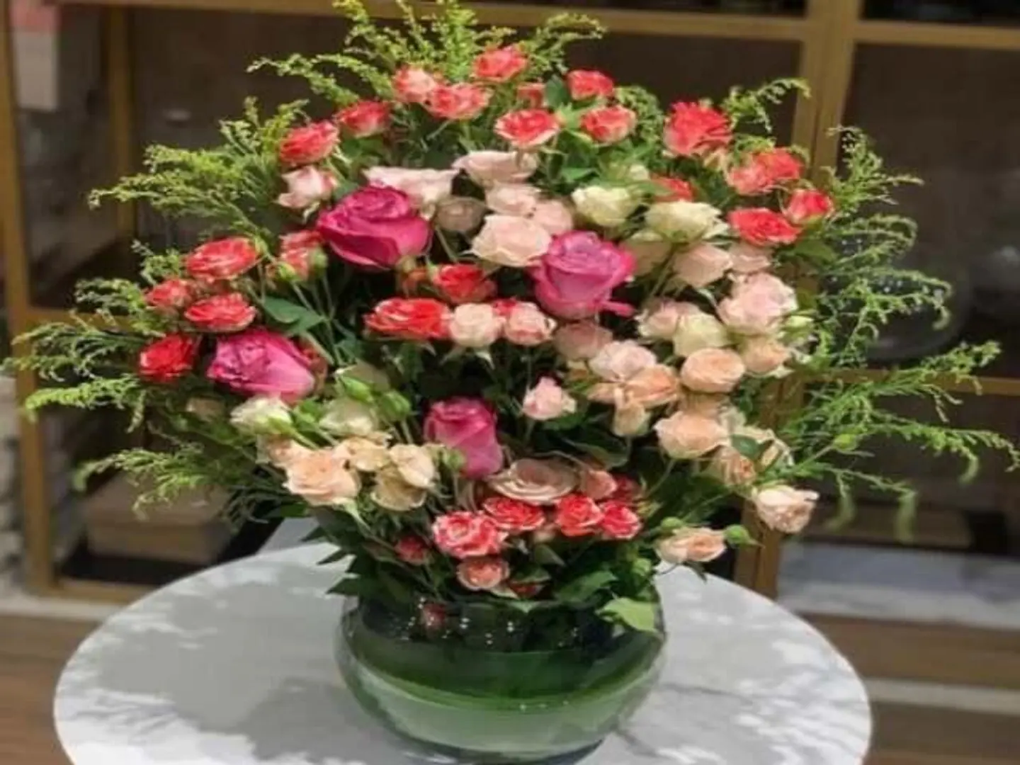 Luxury Rose Vase