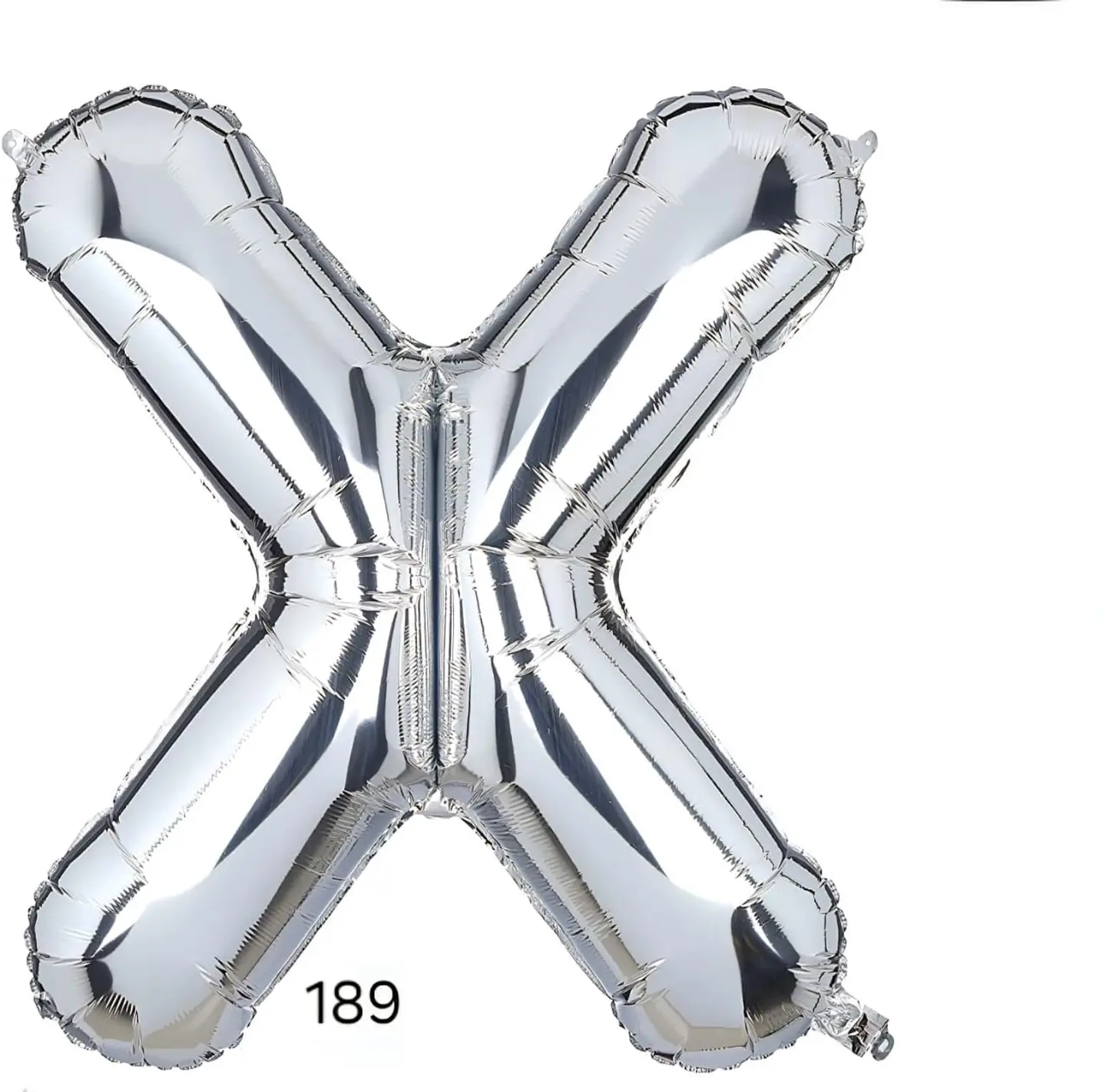 Silver 024 Helium Balloon