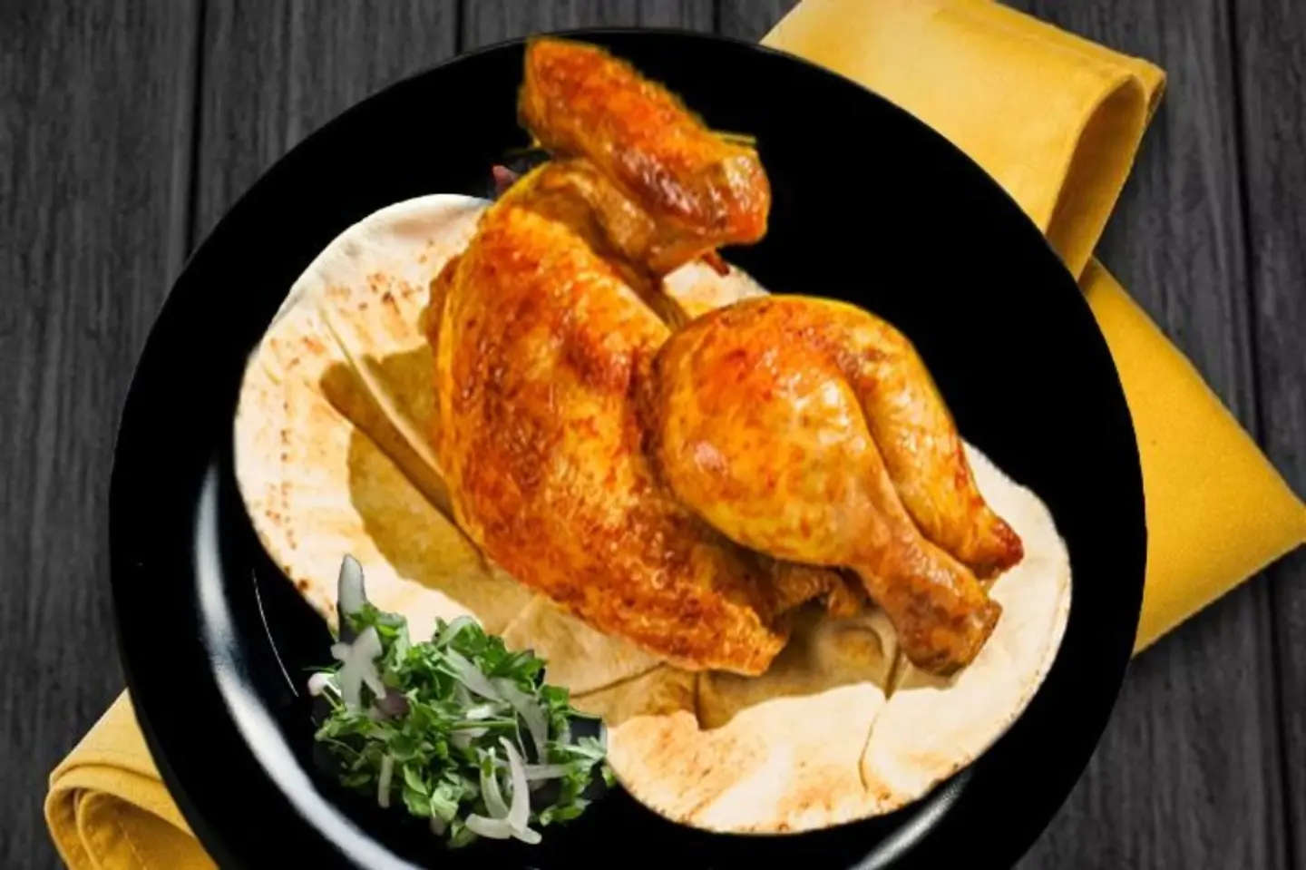 Half Grilled Chicken Plain