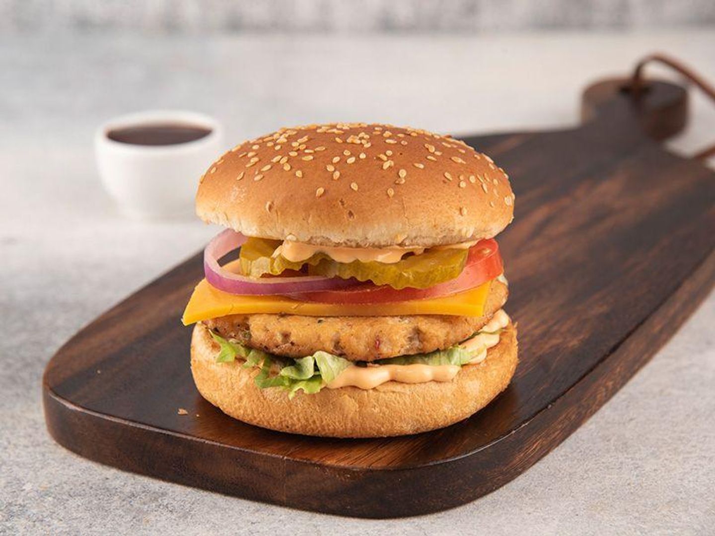 Special Chicken Burger With Cheese