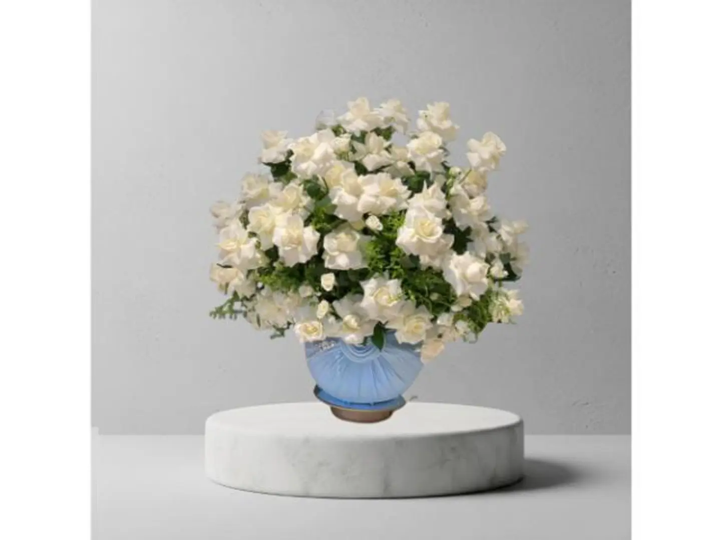 The Vase Of Blooming Roses