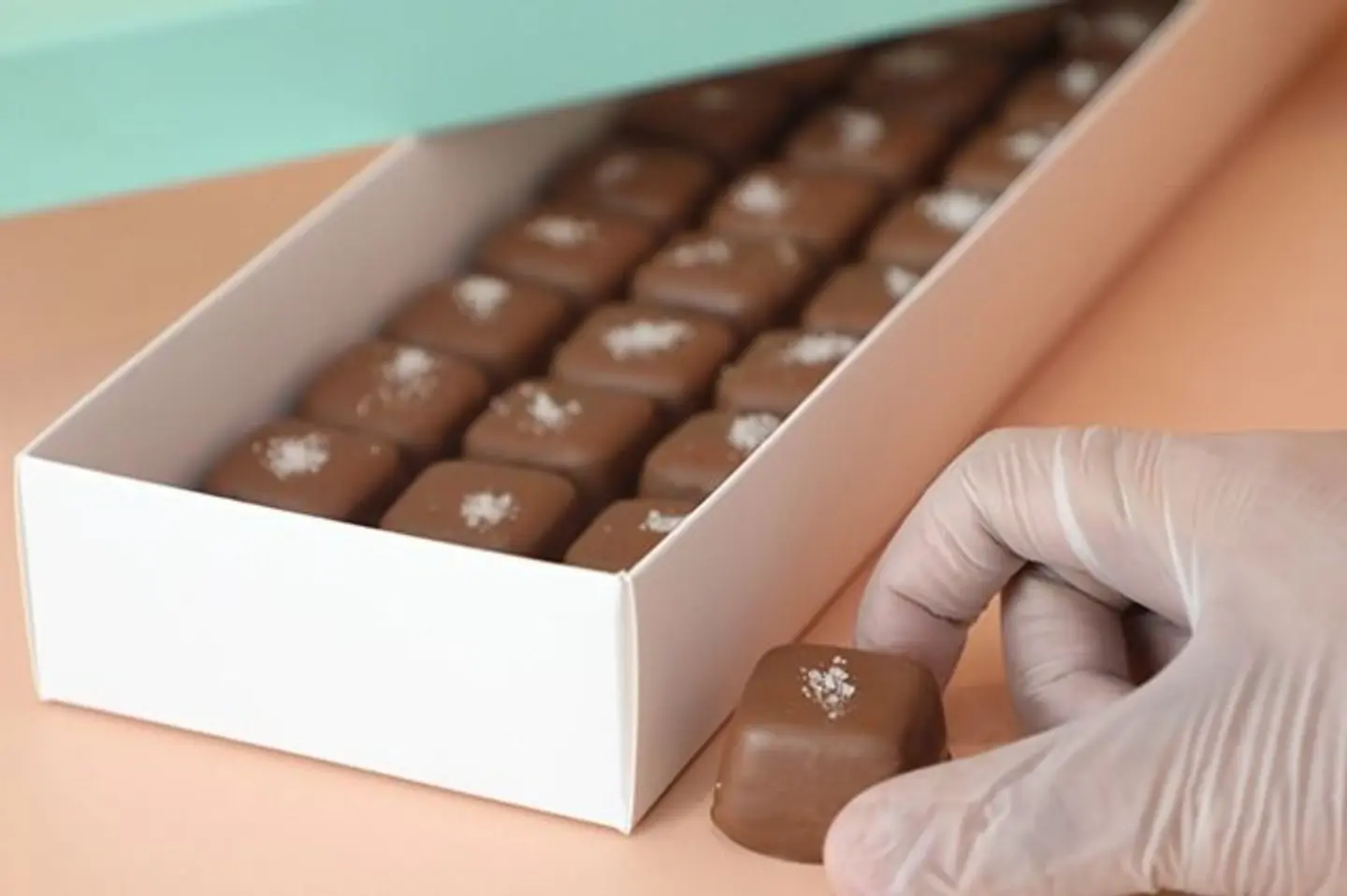 Brownie Bite Salted Caramel Box