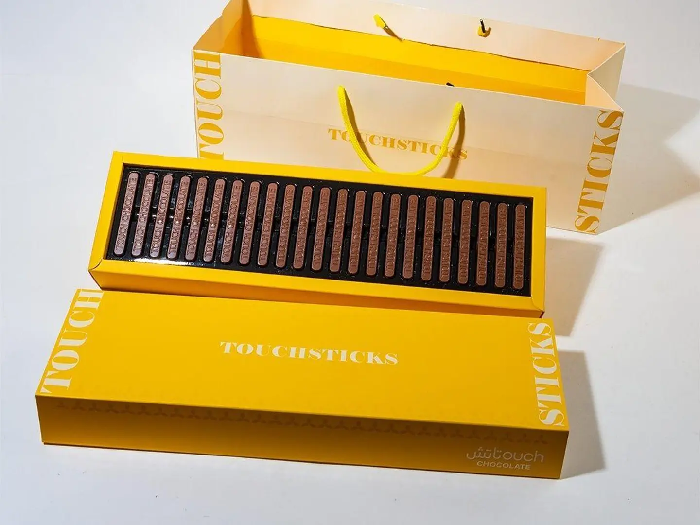 Touch Sticks Caramel Crunchie