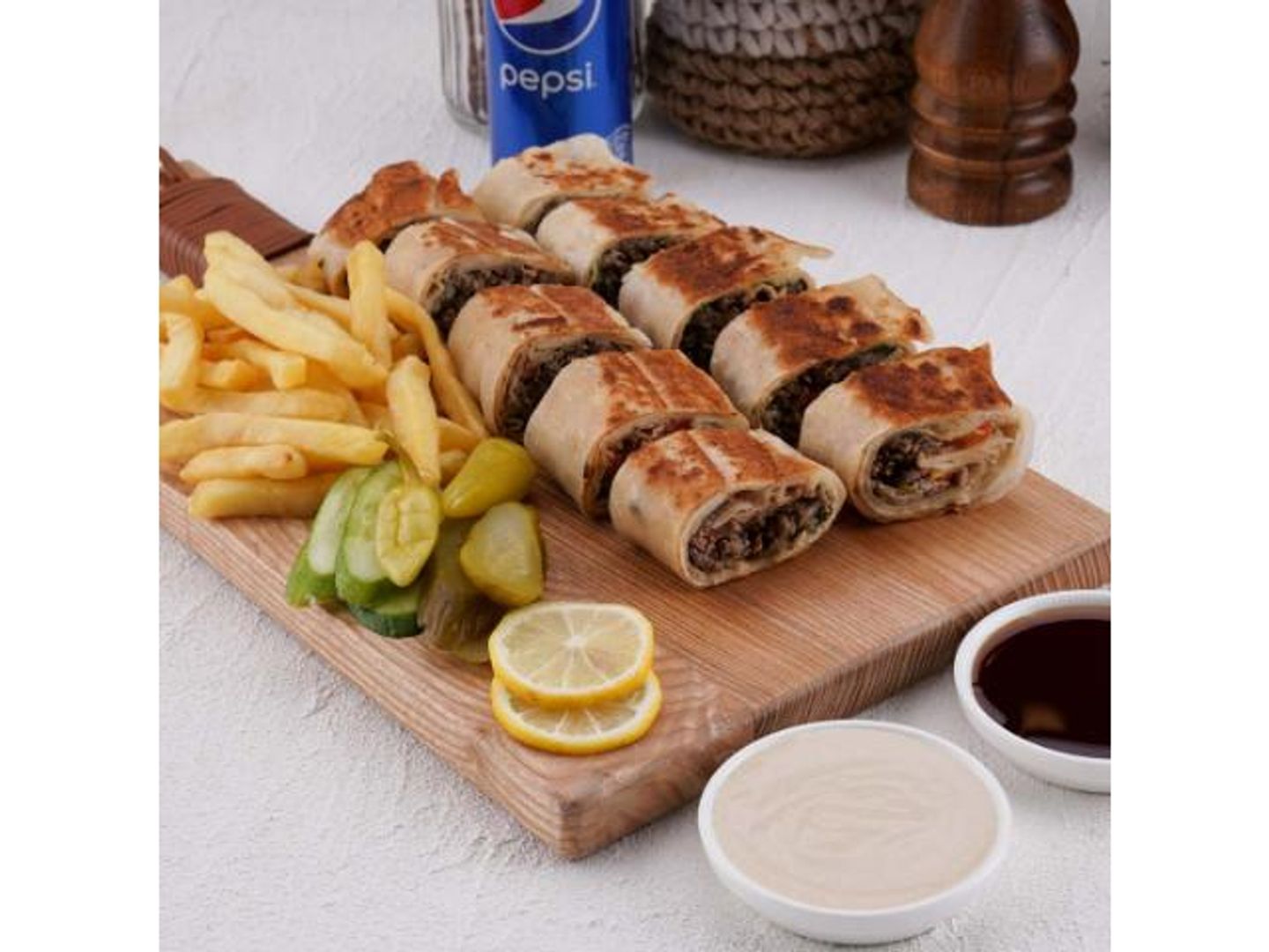 دبل عربي لحم