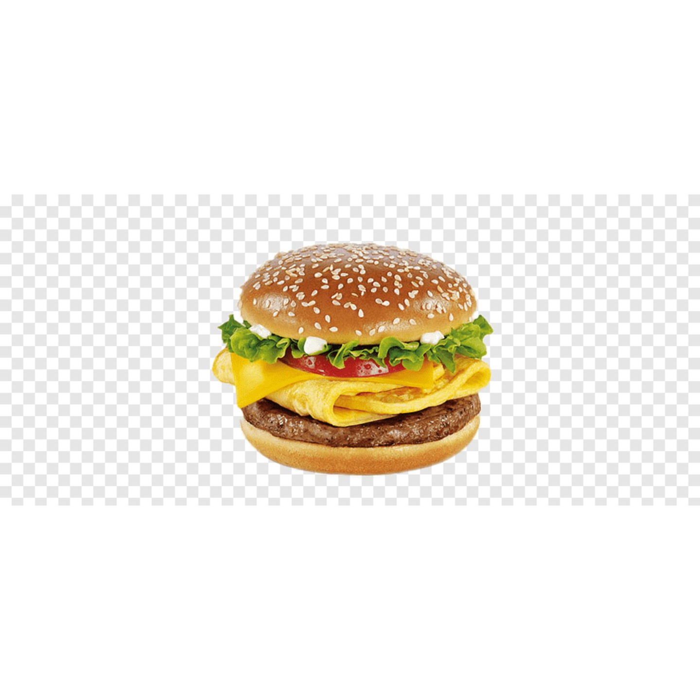 King Burger With Eggs