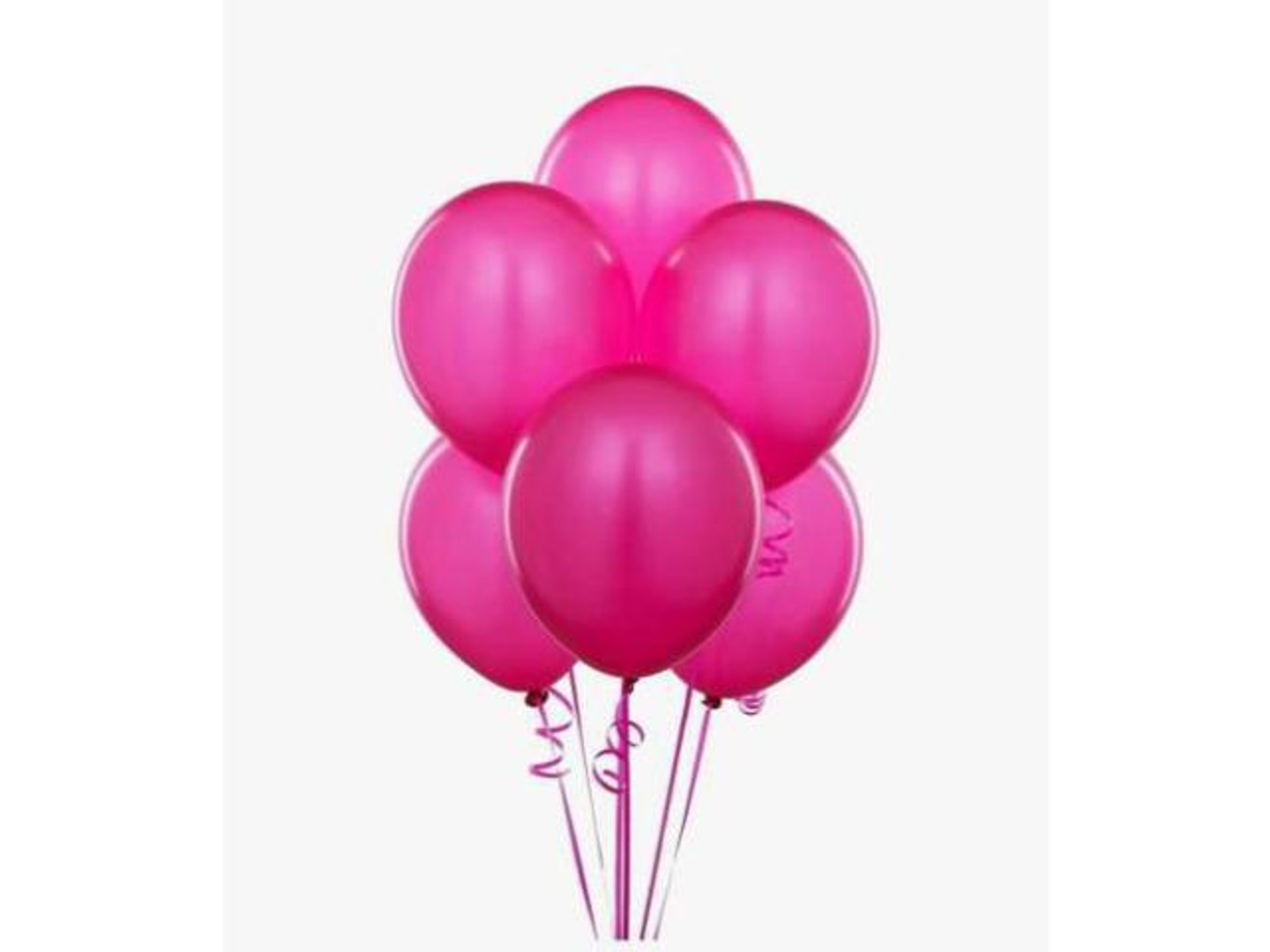 بالون فوفشيا هيليوم