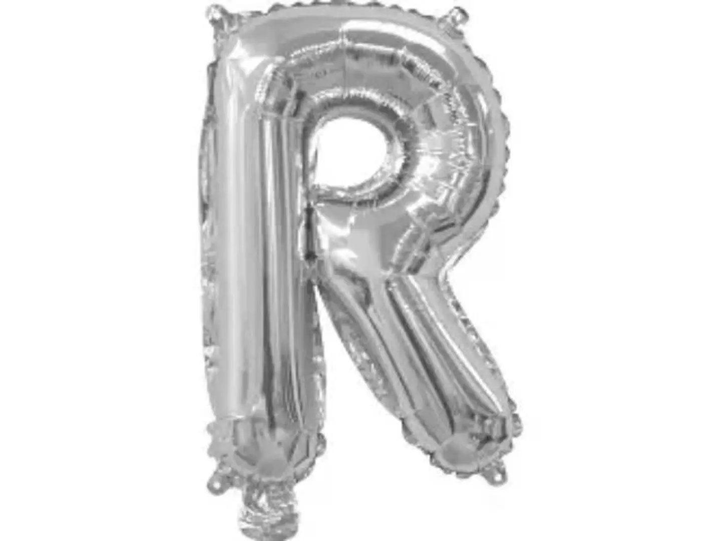 Silver Letter Balloons R