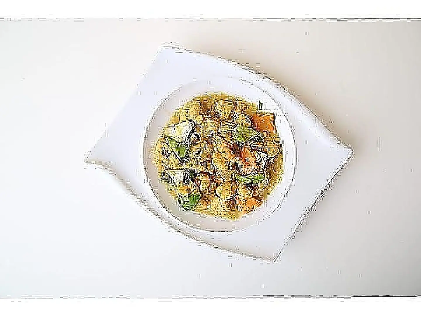 جمبري مع صلصة الكاري